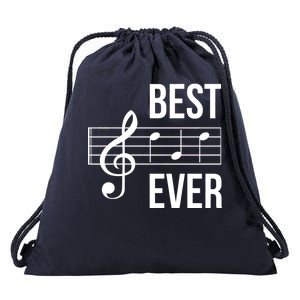 Best Music Ever Drawstring Bag