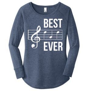 Best Music Ever Women's Perfect Tri Tunic Long Sleeve Shirt