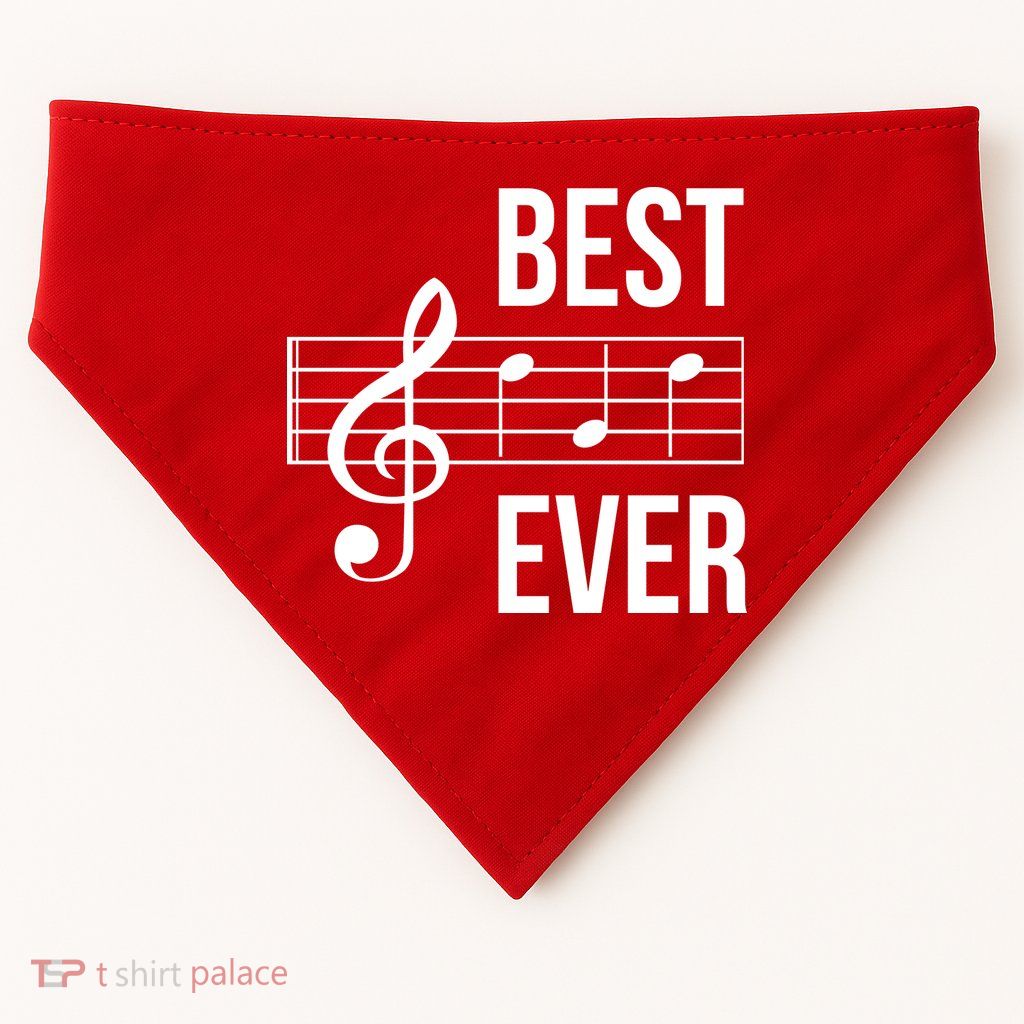 Best Music Ever USA-Made Doggie Bandana