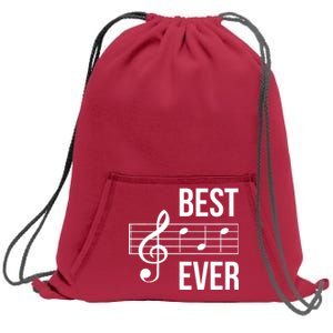 Best Music Ever Sweatshirt Cinch Pack Bag