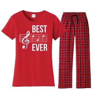 Best Music Ever Women's Flannel Pajama Set