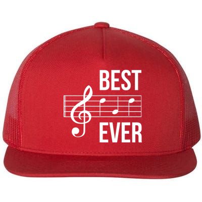 Best Music Ever Flat Bill Trucker Hat