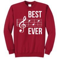 Best Music Ever Tall Sweatshirt