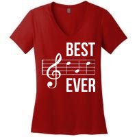 Best Music Ever Women's V-Neck T-Shirt