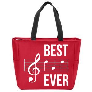 Best Music Ever Zip Tote Bag