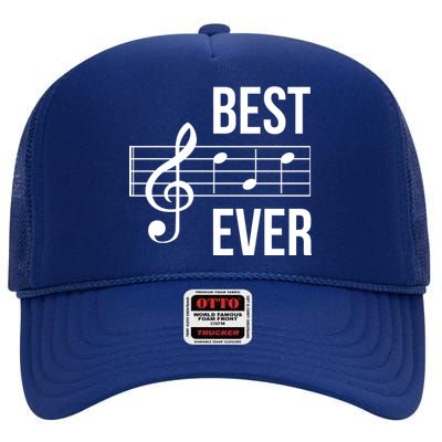 Best Music Ever High Crown Mesh Back Trucker Hat