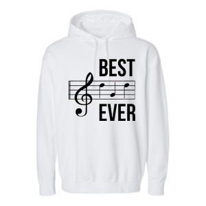 Best Music Ever Garment-Dyed Fleece Hoodie