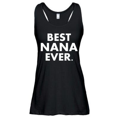 Best Nana Ever Ladies Essential Flowy Tank