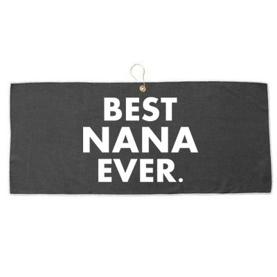 Best Nana Ever Large Microfiber Waffle Golf Towel