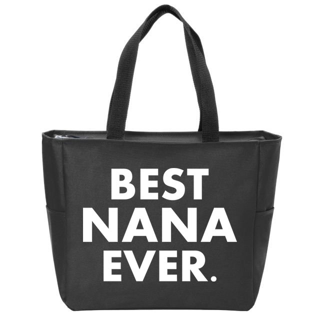 Best Nana Ever Zip Tote Bag