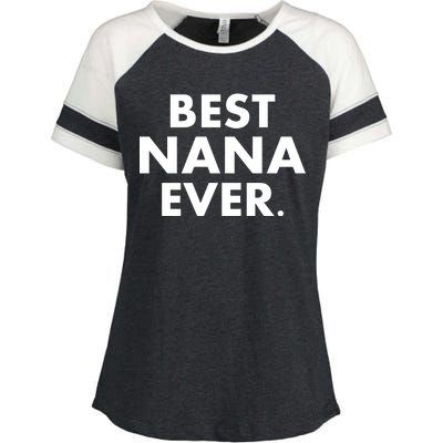 Best Nana Ever Enza Ladies Jersey Colorblock Tee