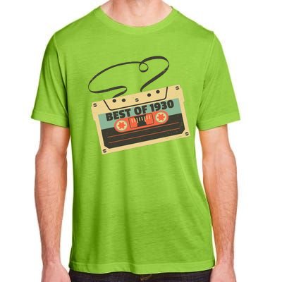 Best Of 1930 Vintage Retro 90th Birthday Adult ChromaSoft Performance T-Shirt