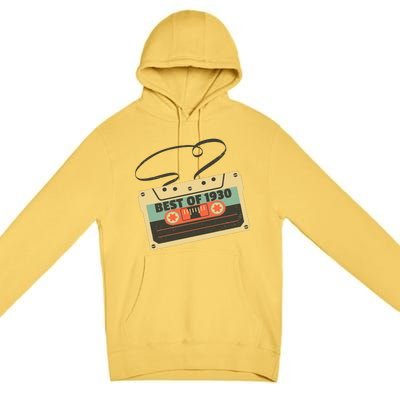 Best Of 1930 Vintage Retro 90th Birthday Premium Pullover Hoodie