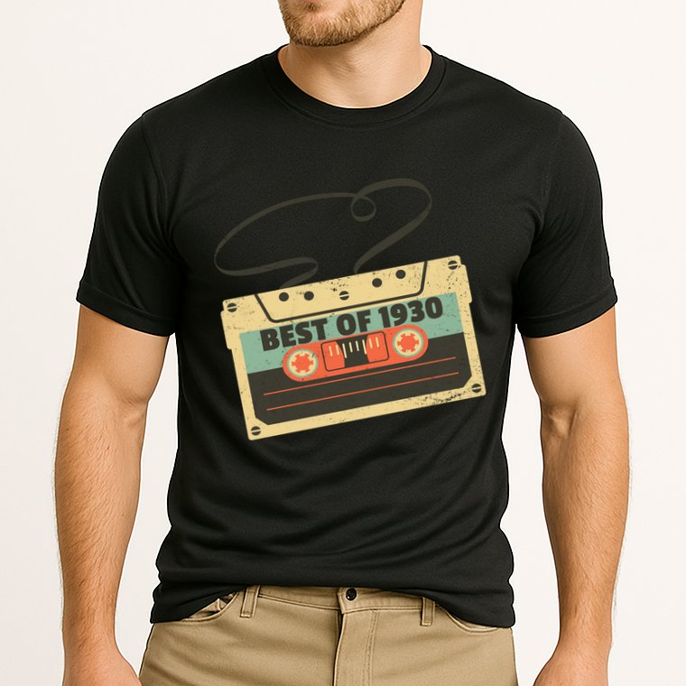 Best Of 1930 Vintage Retro 90th Birthday Cooling Performance Crew T-Shirt