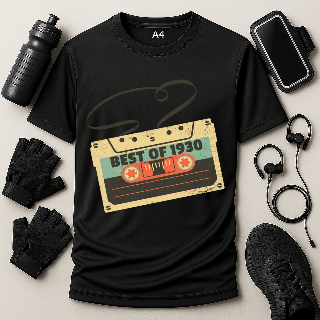 Best Of 1930 Vintage Retro 90th Birthday Cooling Performance Crew T-Shirt