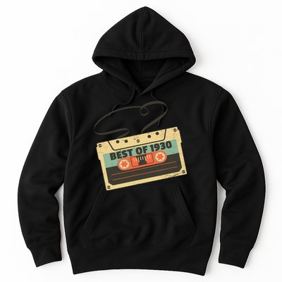 Best Of 1930 Vintage Retro 90th Birthday Hoodie