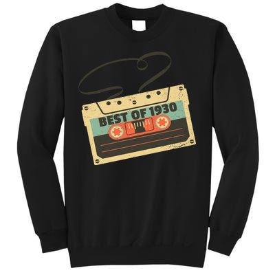 Best Of 1930 Vintage Retro 90th Birthday Sweatshirt