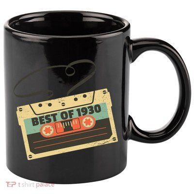 Best Of 1930 Vintage Retro 90th Birthday 11oz C Handle Ceramic Mug