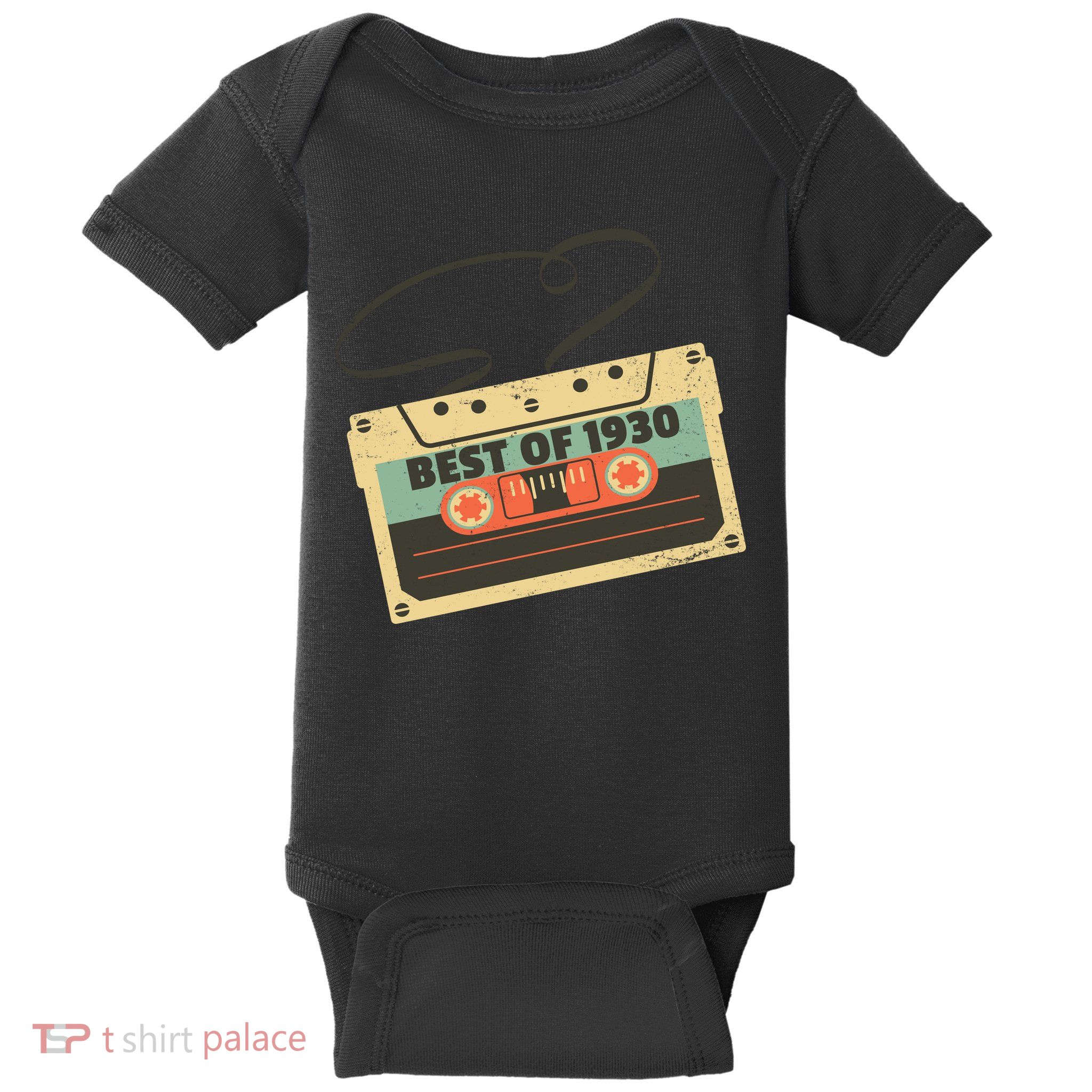 Best Of 1930 Vintage Retro 90th Birthday Baby Bodysuit