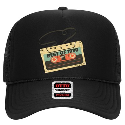 Best Of 1930 Vintage Retro 90th Birthday Trucker Hat
