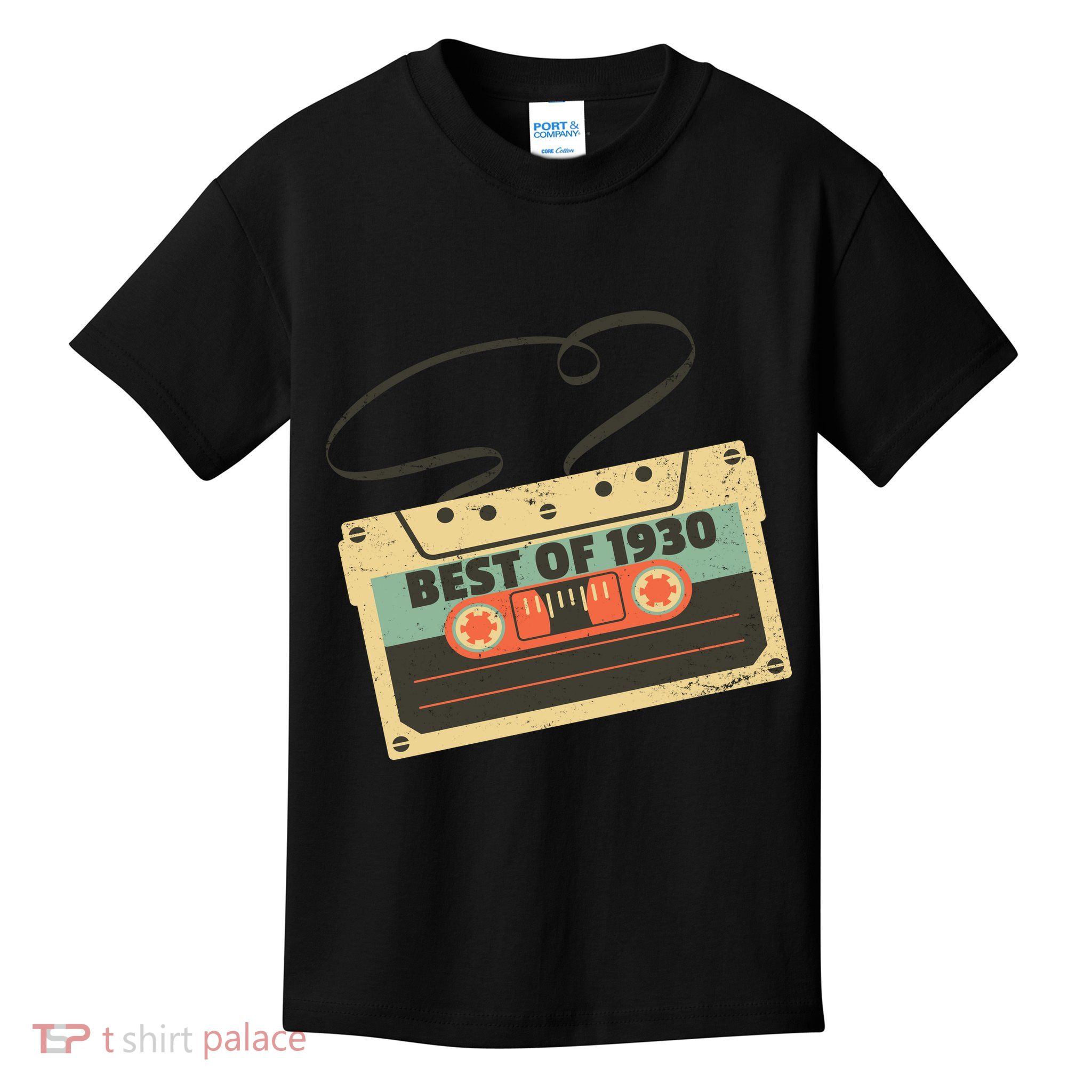 Best Of 1930 Vintage Retro 90th Birthday Kids T-Shirt