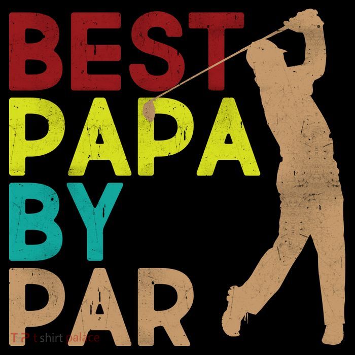 Best Papa By Par USA-Made Doggie Bandana