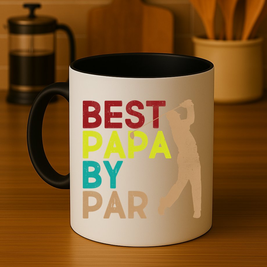 Best Papa By Par Mug