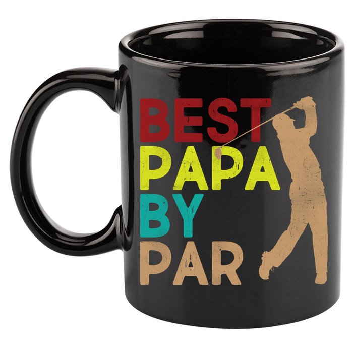 Best Papa By Par 11oz C Handle Ceramic Mug