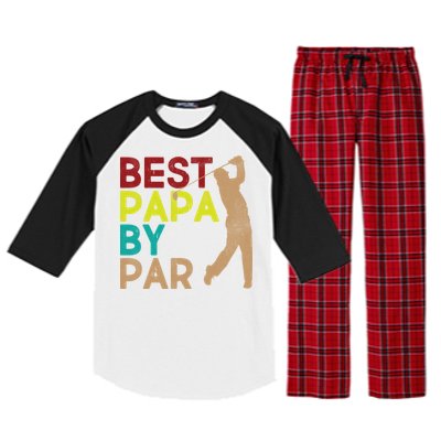 Best Papa By Par Raglan Sleeve Pajama Set