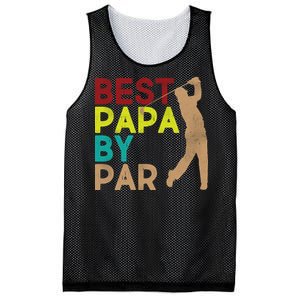 Best Papa By Par Mesh Reversible Basketball Jersey Tank