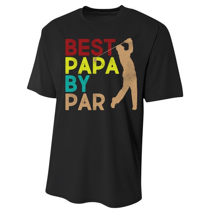 Best Papa By Par Performance Sprint T-Shirt