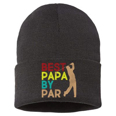 Best Papa By Par Sustainable Knit Beanie