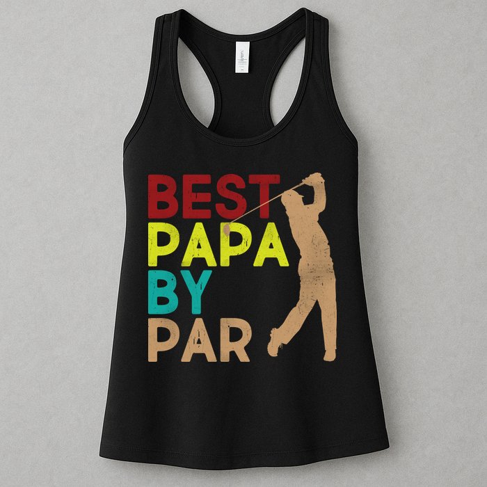 Best Papa By Par Womens Tank Top