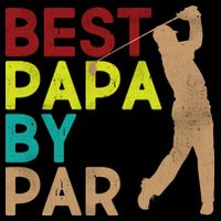 Best Papa By Par Womens Tank Top