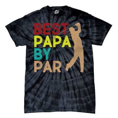 Best Papa By Par Tie-Dye T-Shirt