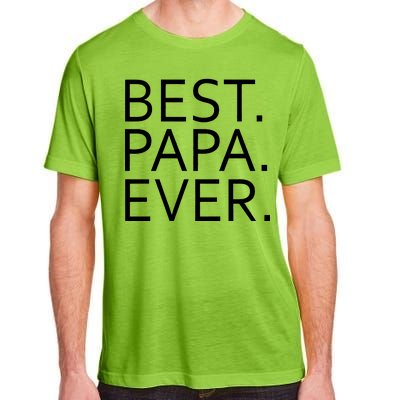 Best Papa Ever Adult ChromaSoft Performance T-Shirt