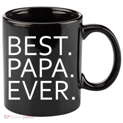 Best Papa Ever 11oz C Handle Ceramic Mug