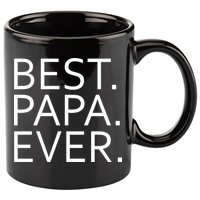 Best Papa Ever 11oz C Handle Ceramic Mug