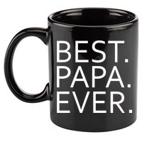 Best Papa Ever 11oz C Handle Ceramic Mug