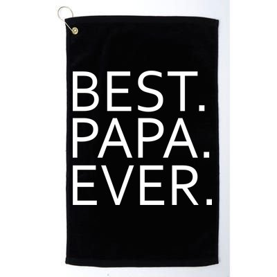 Best Papa Ever Golf Towel