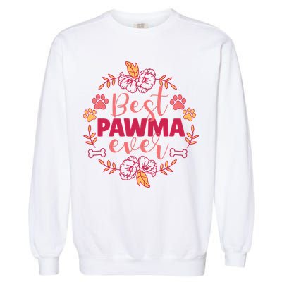 Best Pawma Ever Grandma Garment-Dyed Sweatshirt
