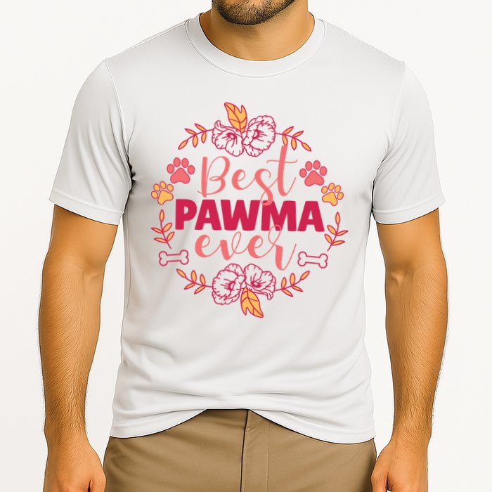 Best Pawma Ever Grandma Cooling Performance Crew T-Shirt