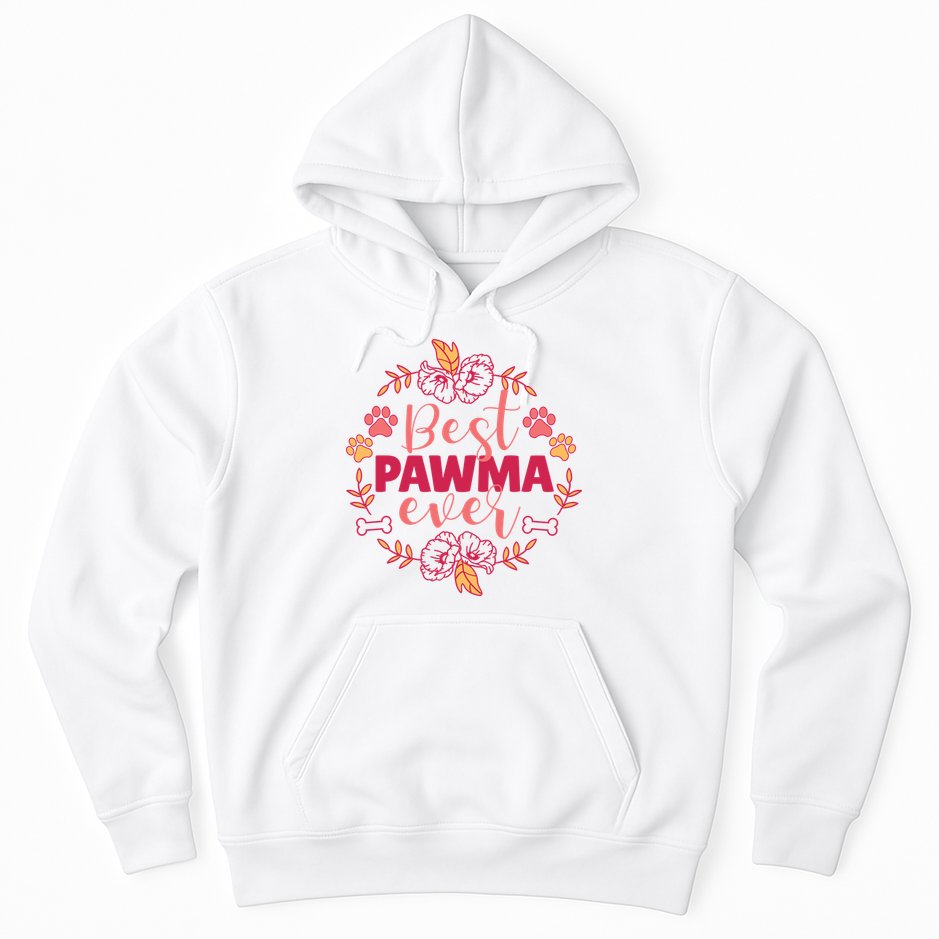 Best Pawma Ever Grandma Hoodie