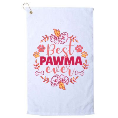 Best Pawma Ever Grandma Platinum Collection Golf Towel