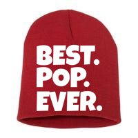 Best Pop Ever Short Acrylic Beanie