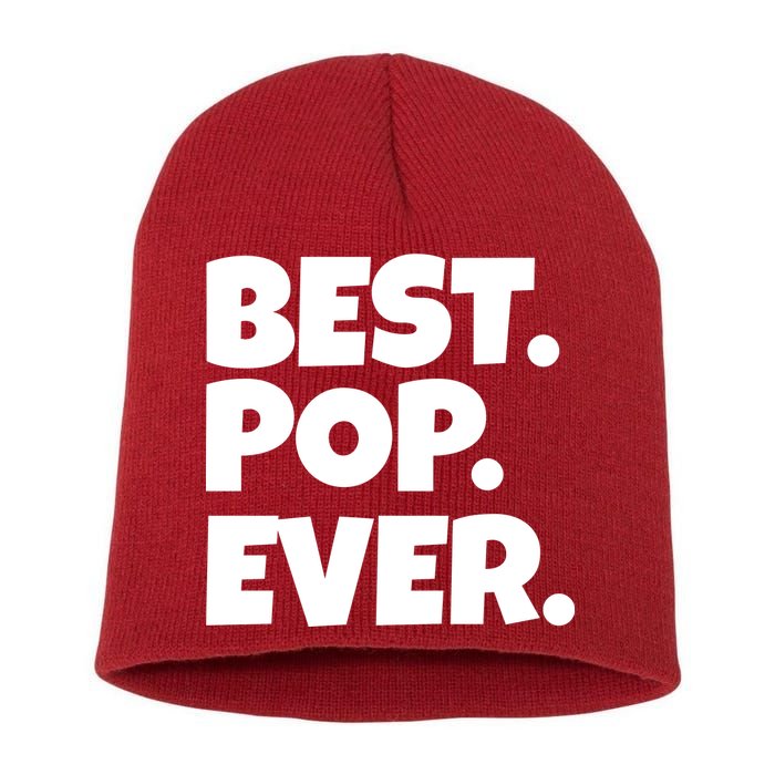 Best Pop Ever Short Acrylic Beanie