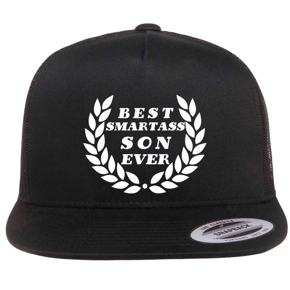 Best Smartass Son Ever Flat Bill Trucker Hat