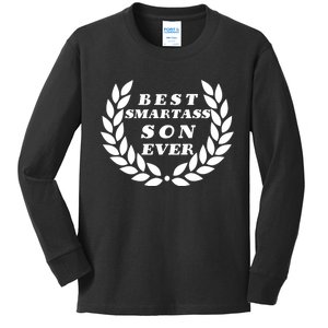 Best Smartass Son Ever Kids Long Sleeve Shirt