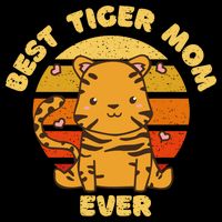 Best Tiger Mom Ever 16 in Basic Backpack