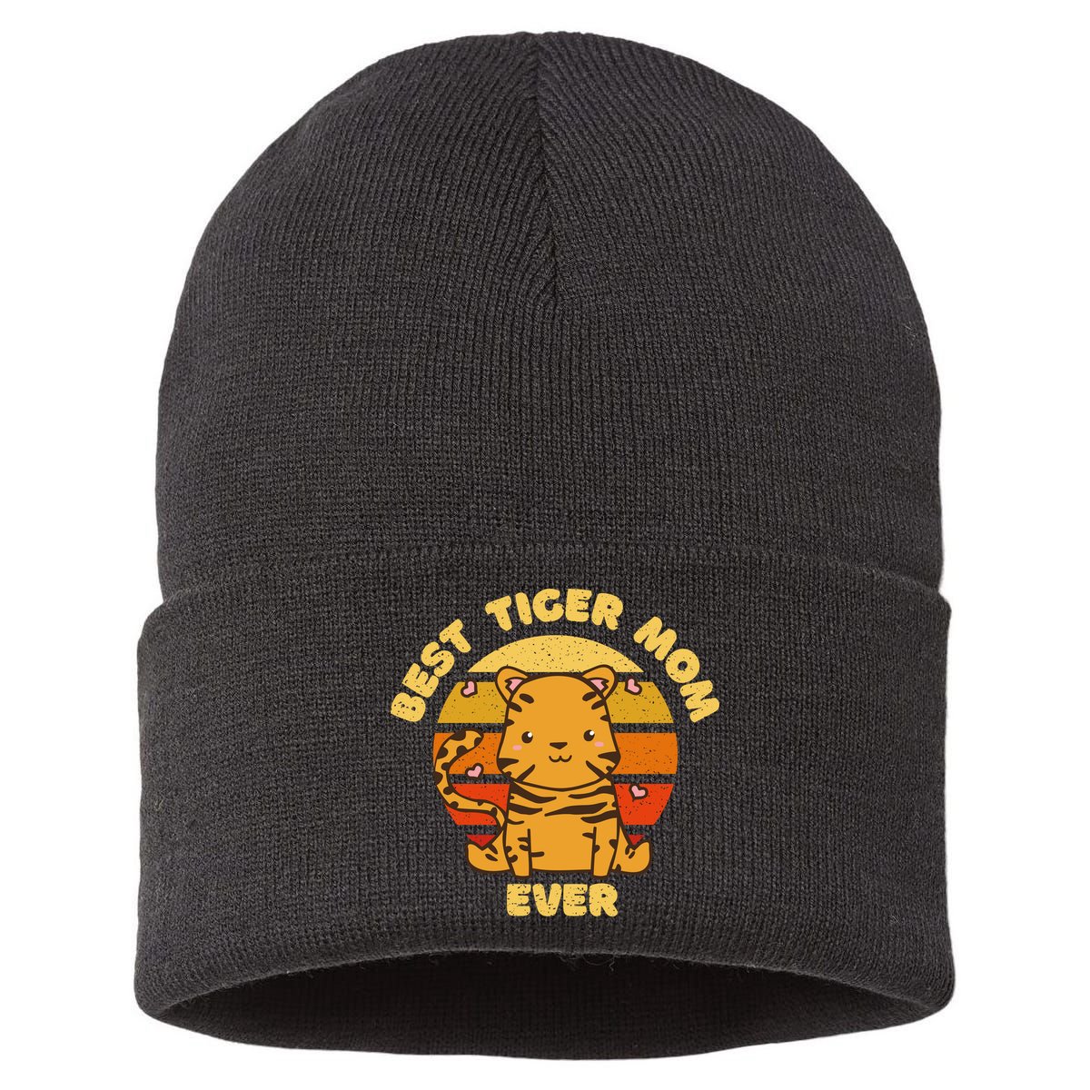 Best Tiger Mom Ever Sustainable Knit Beanie